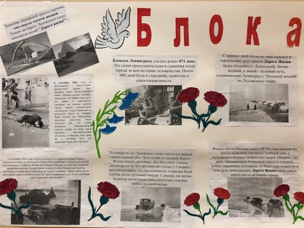 Стенгазета блокада Ленинграда