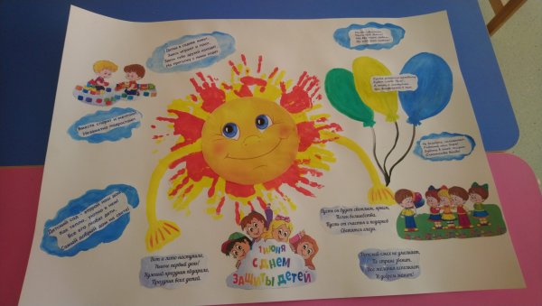 Стенгазета ко Дню защиты детей