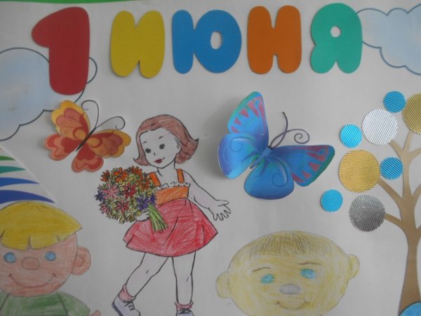 Детские плакаты на тему космос