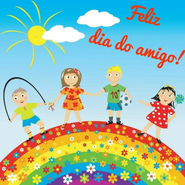 Плакат о дружбе для детей