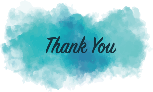 Надпись thank you