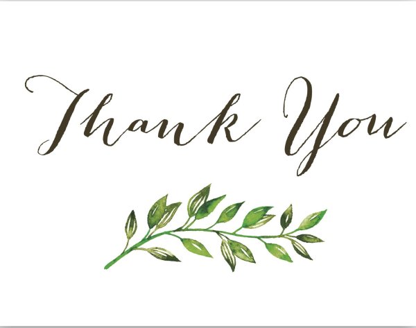 Благодарю на белом фоне