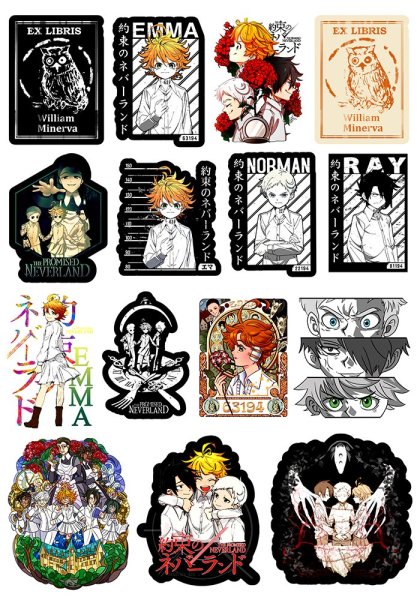 Наклейки обещанный Неверленд