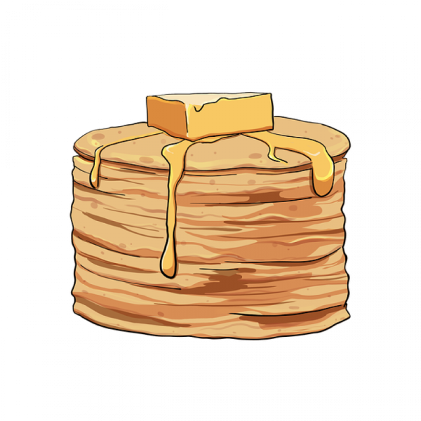 Стикер Масленица телеграм