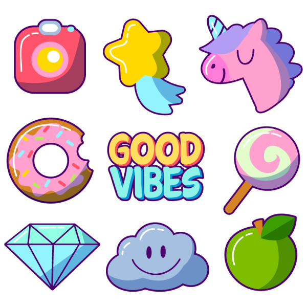 Bt21 наклейки