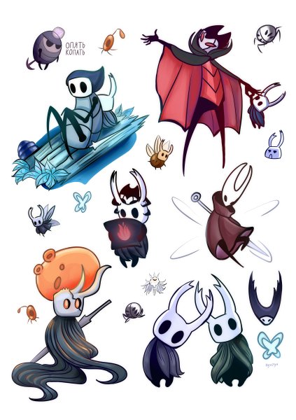 Hollow Knight Стикеры