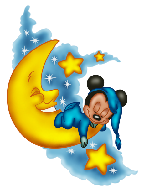 Месяц мультяшный