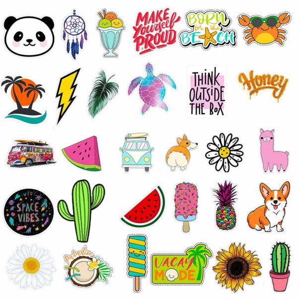 Модные наклейки