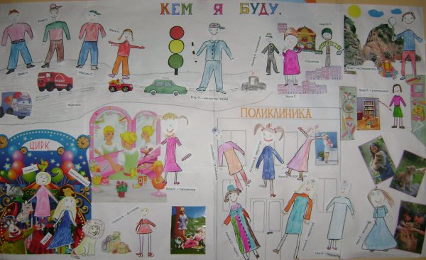 Стенд газета в детский сад кем быть