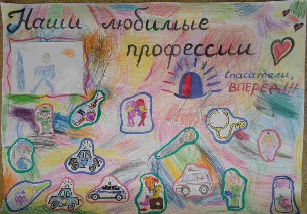 Плакат кем я хочу стать