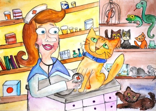 Моя мама по профессии детский врач