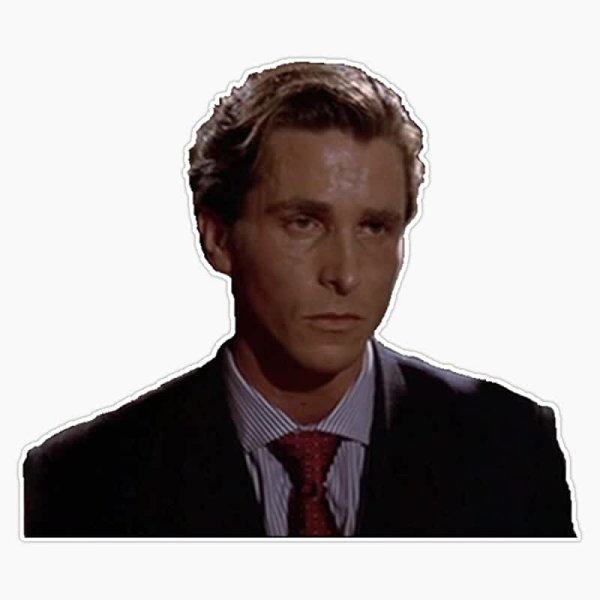 Патрик Бейтман взгляд