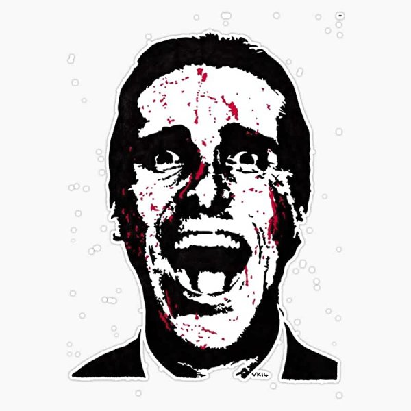 Американский психопат визитка