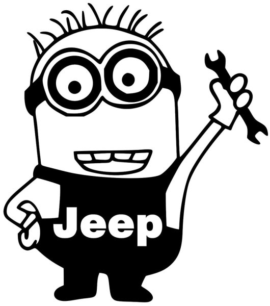 Прикольные наклейки чб