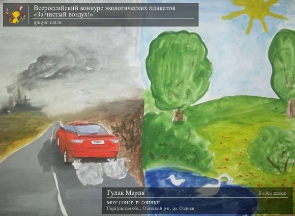 Рисунок на тему чистый воздух залог здоровья