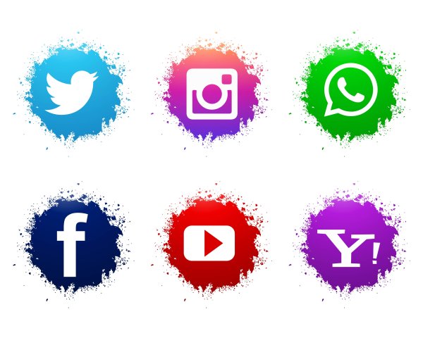 Красивые иконки соц сетей