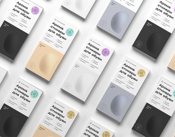 Ароматизирующие наклейки в обувь