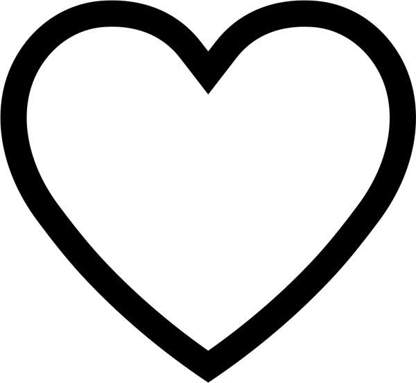 Сердечки бесцветные