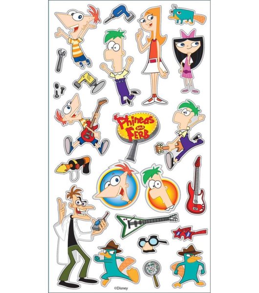 Финес и Ферб Стикеры