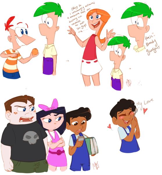 Финес и Ферб и Изабелла и Балджит и Бьюфорд