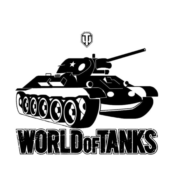 Танк т34 вектор