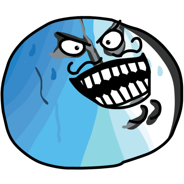 Пугающий стикер