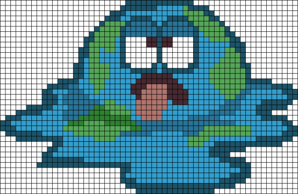 Веселые рисунки по клеточкам