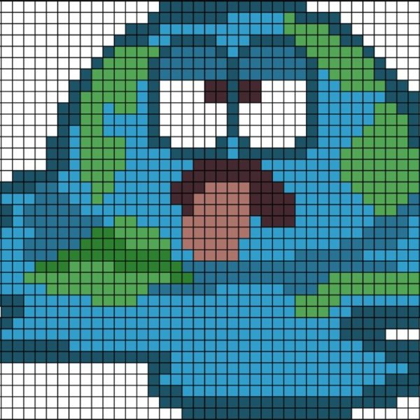 Веселые рисунки по клеточкам