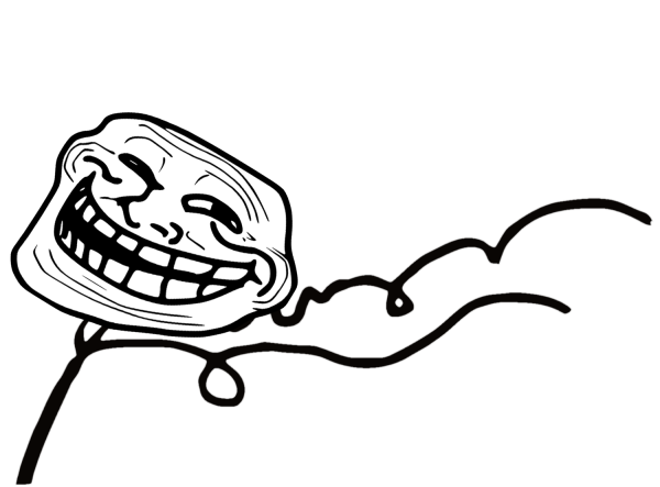 Тролли на прозрачном фоне