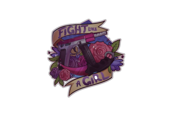 Rage наклейка КС го