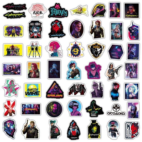 Cyberpunk 2077 Sticker Pack