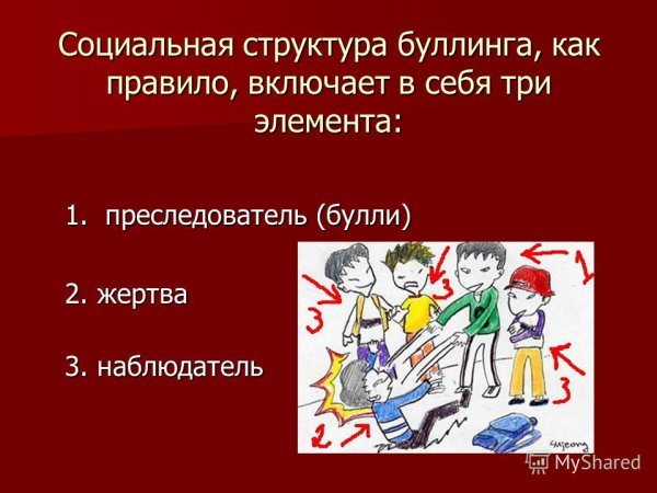 Социальная структура буллинга