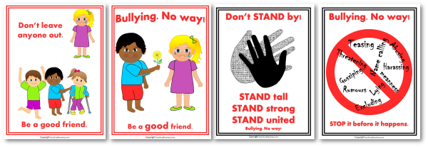 Анти буллинг плакат