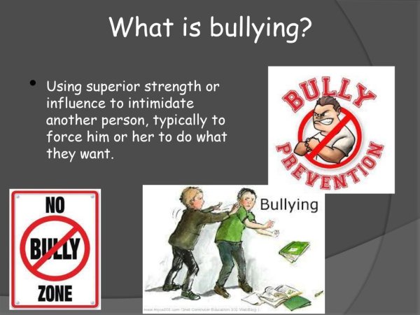 Плакат на тему буллинга