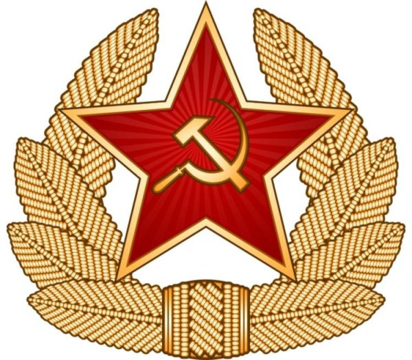 Звезда кокарда Советской армии