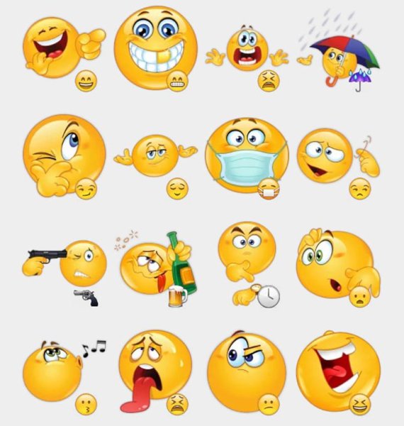 Смайлики для вайбера