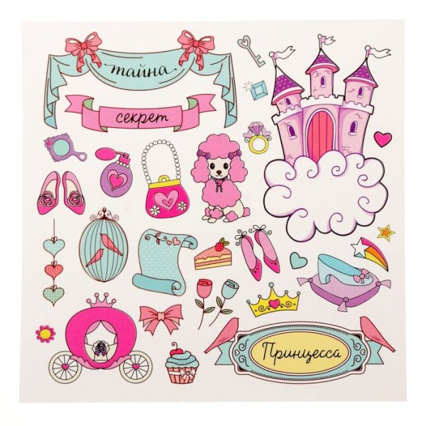 Наклейка девочка