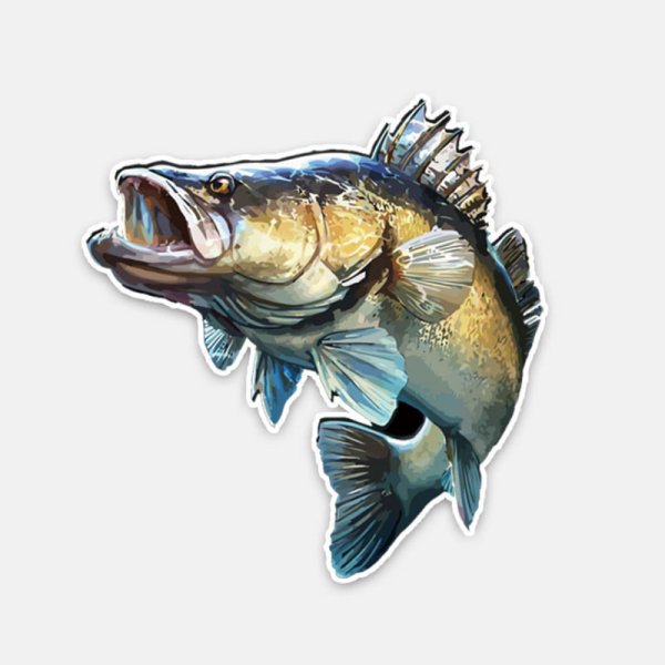 Наклейки для рыбаков