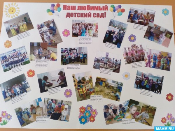 Фотогазеты в детском саду