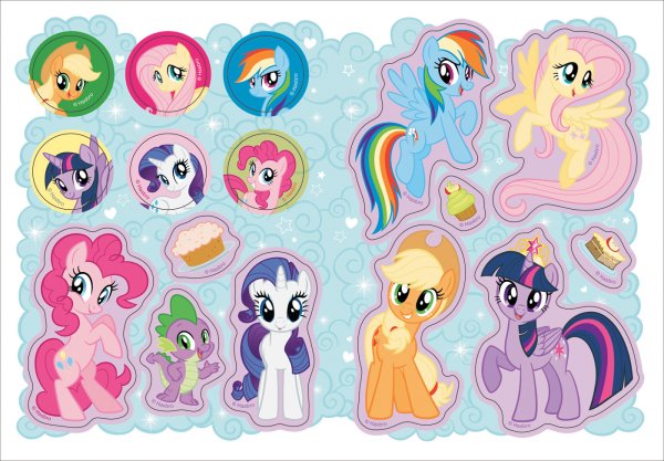 My little Pony наклейки