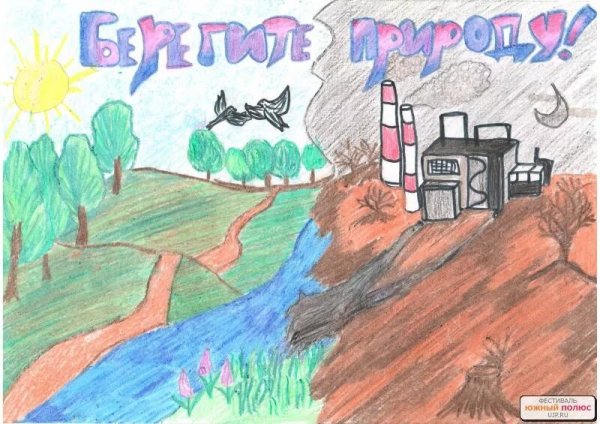 Рисунки на тему мы губим природу