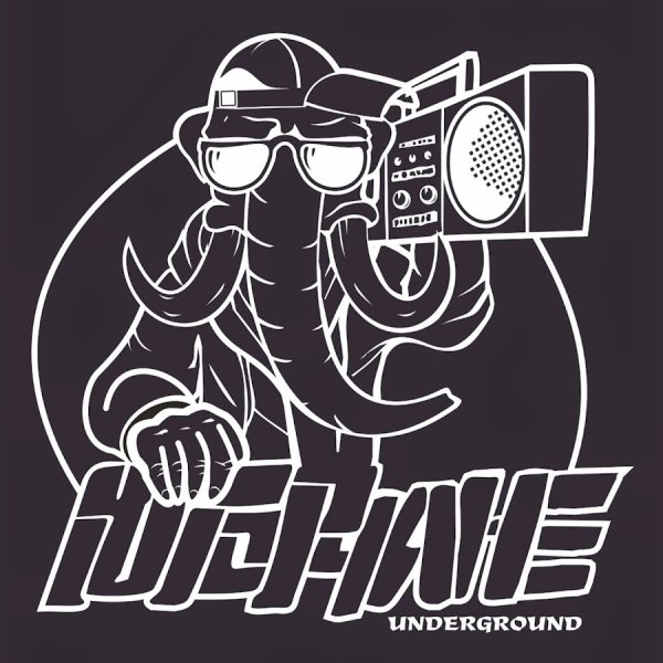 Андеграунд надпись