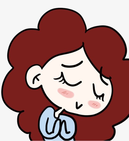 Смайлик девочка