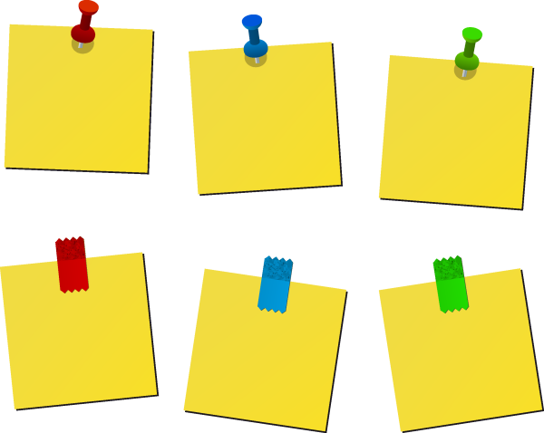 Стикеры цветные