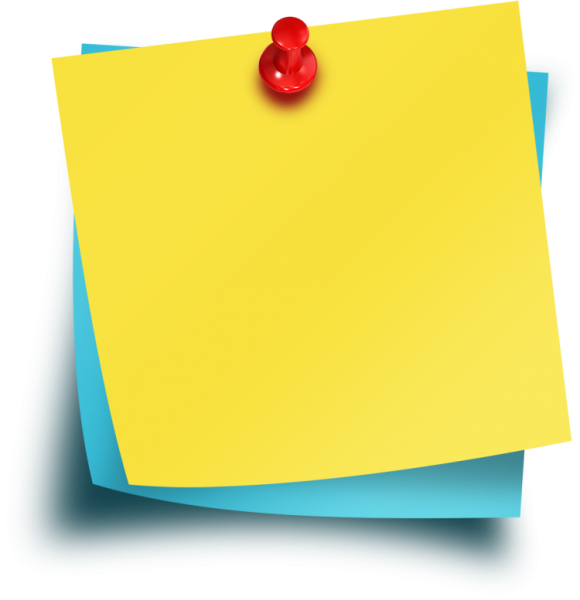 Лист бумаги для заметок