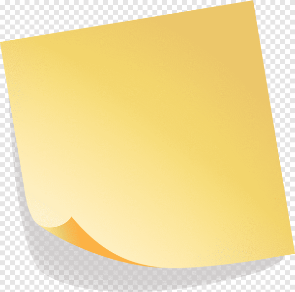 Лист с загнутым краем