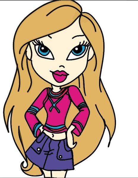 Братц перерисовка