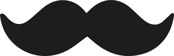 Усы вектор силуэт