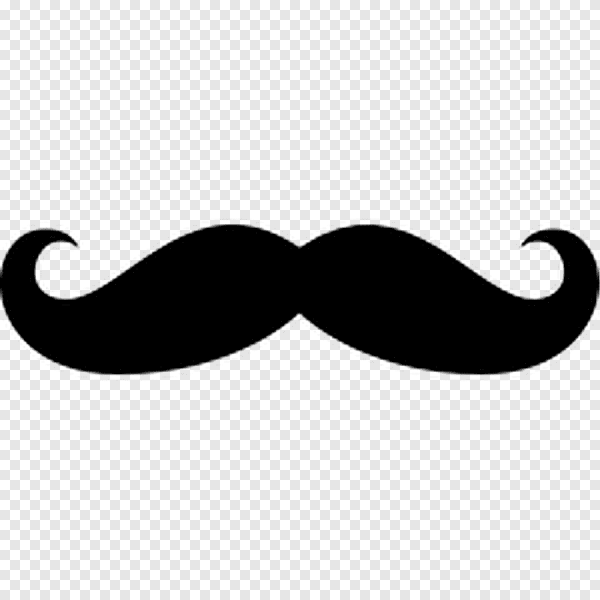 Усы трафарет для вырезания