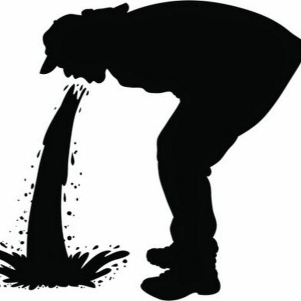 Силуэт бомжа